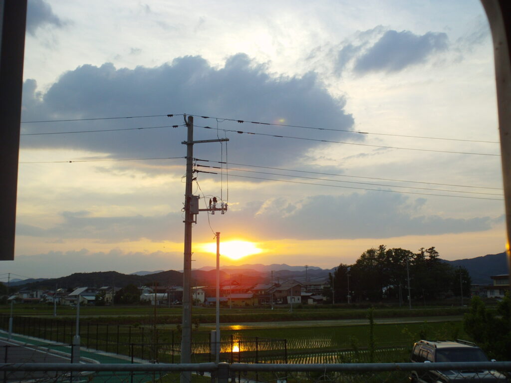 五百川駅から